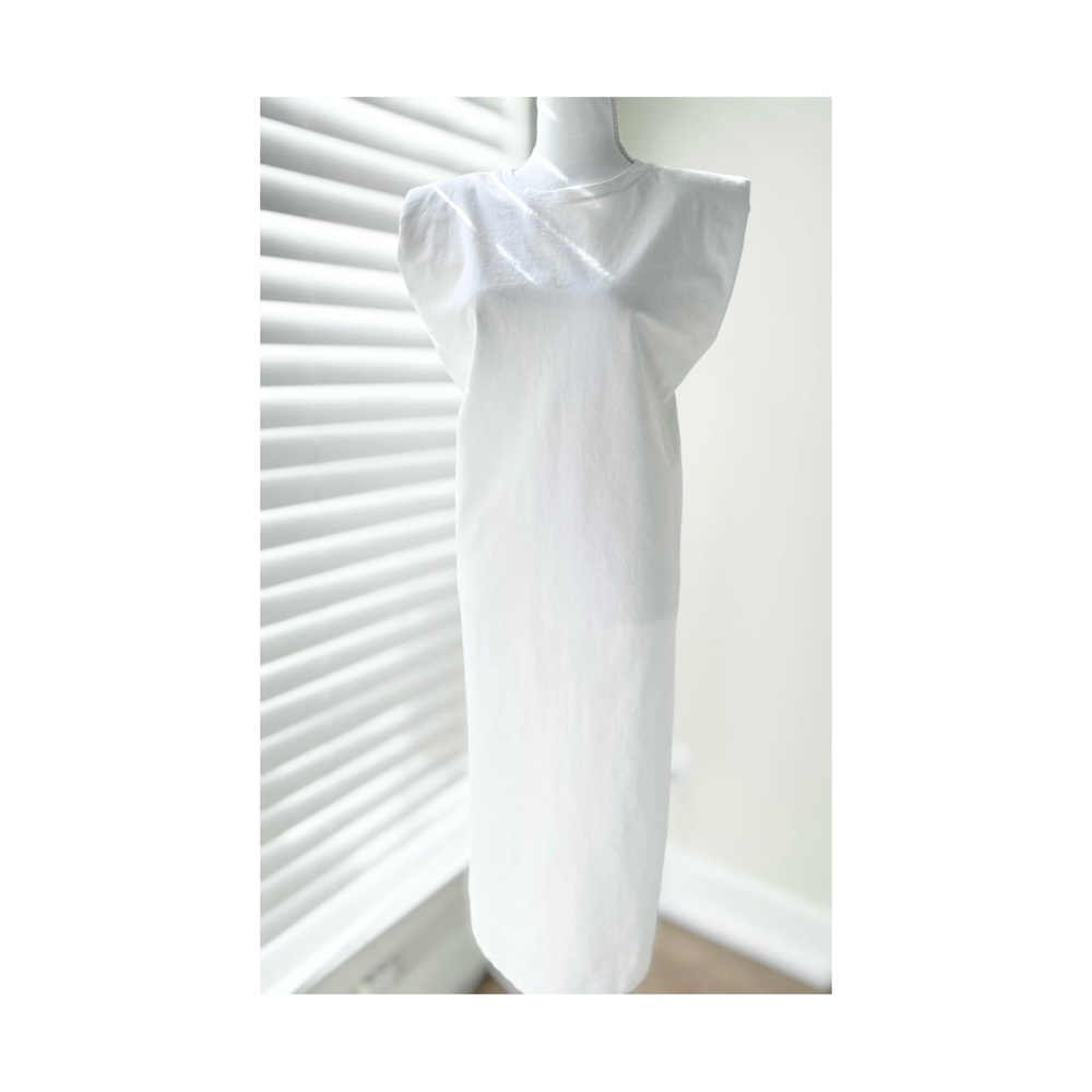 OAK + FORT White Sleeveless Dress
